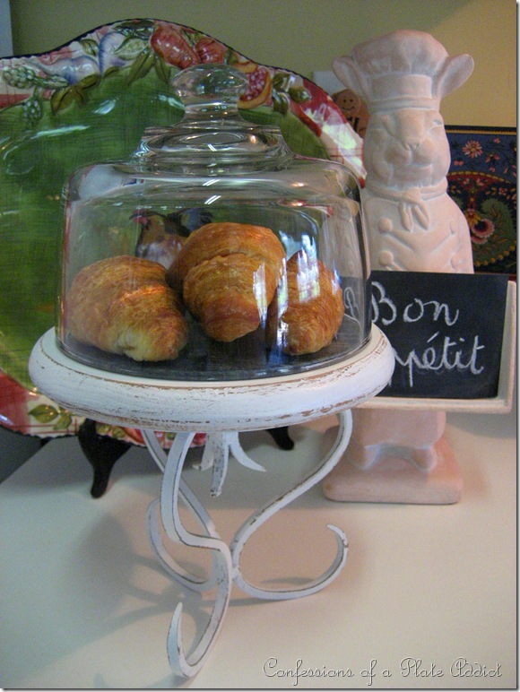 CONFESSIONS OF A PLATE ADDICT My Shabby Pastry Dome...and...An Experiment!